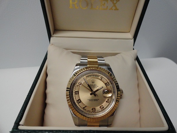 Rolex Replica Recensioni – Two Tone Day Date Con Quadrante Champagne