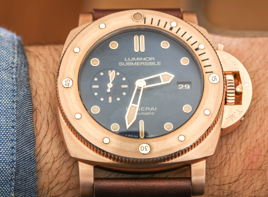 Orologi Panerai Luminor Submersible 1950 3 Giorni Automatico Bronzo PAM 671 Replica