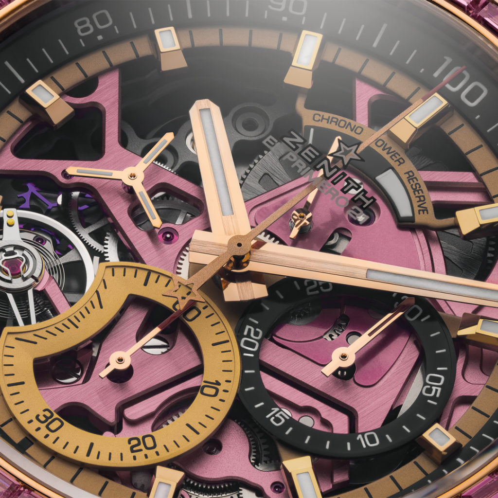 Zenith Defy 21 Pink Edition Replica