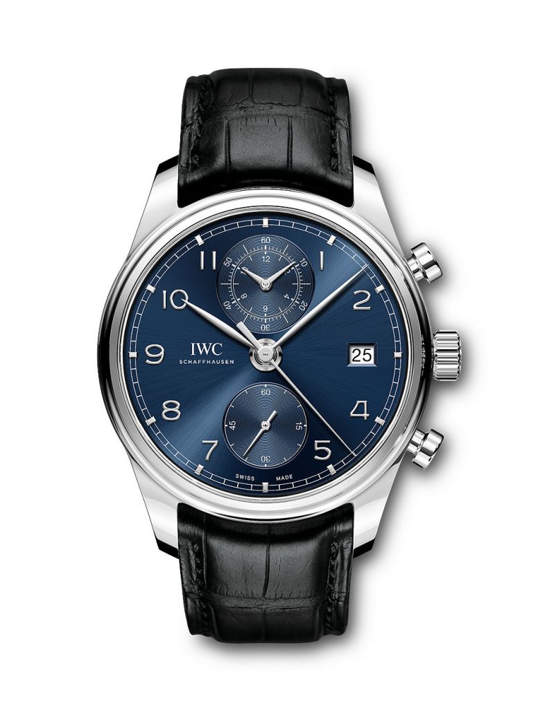 IWC Portugieser Chronograph Classic Quadrante Blu 