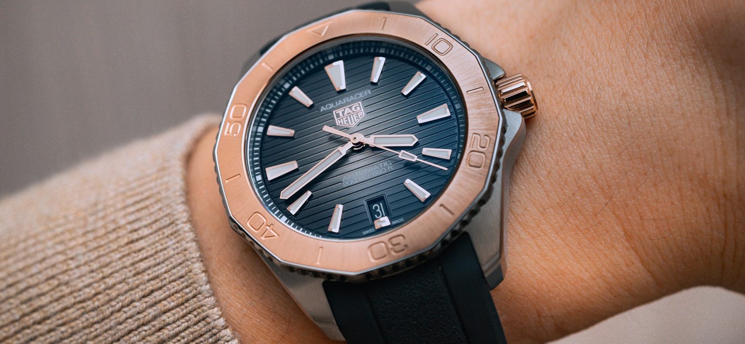 Il TAG Heuer Aquaracer Professional 200 da 40 mm Bicolore Orologi Replica Svizzeri